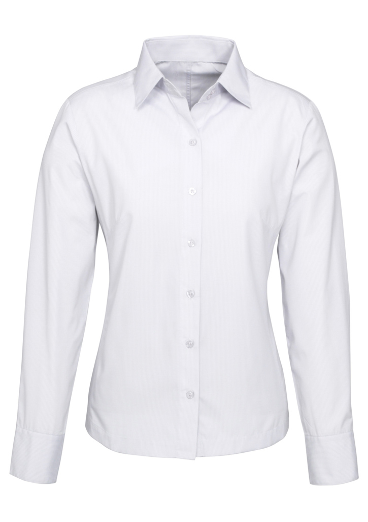 NZST Ladies Ambassador Long Sleeve Shirt White New Zealand School of ...