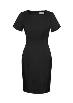 School of Tourism Ladies SS Shift Dress Black