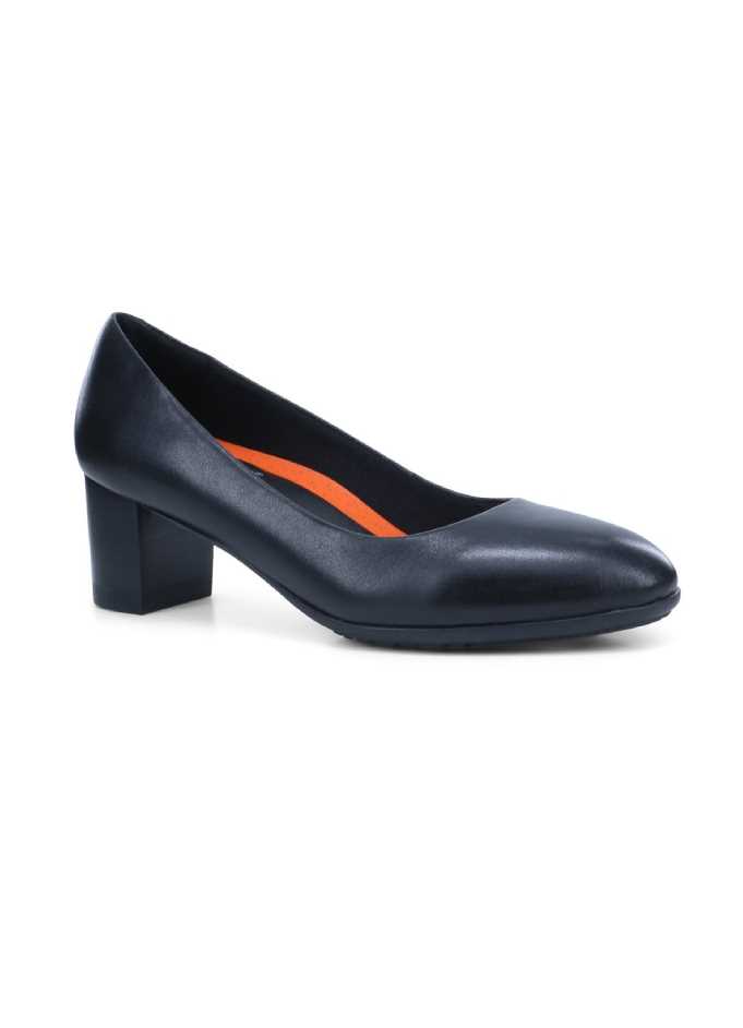 Hush Puppies The Block Heel Black